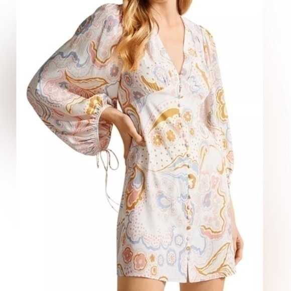 Ted Baker London Dresses & Skirts - Ted Baker Thelia Exaggerated Sleeve Mini Dress